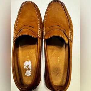 Cole Haan Men's Tan Leather Loafers